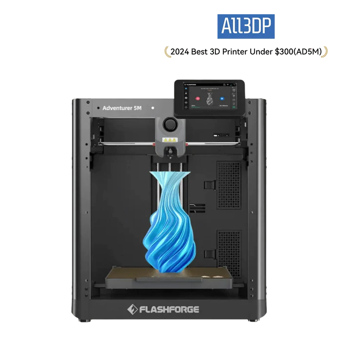 Flashforge Adventurer 5M 3D Printer - Beginner-friendly