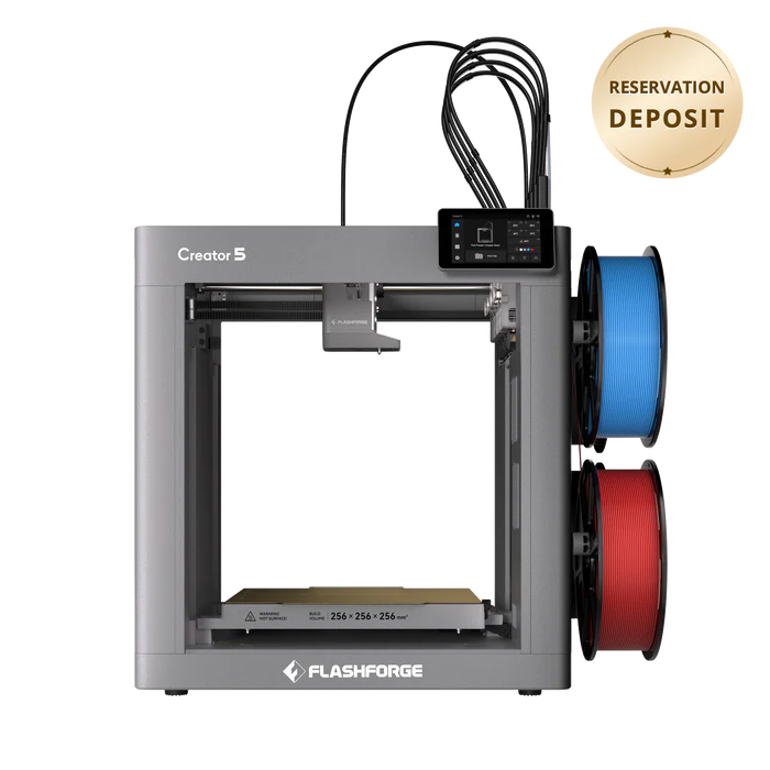Flashforge Creator 5 (New Arrival) - Reservation Deposit