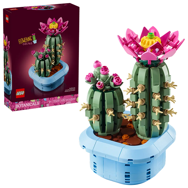 lego Botanicals Flowering Cactus Building Toy