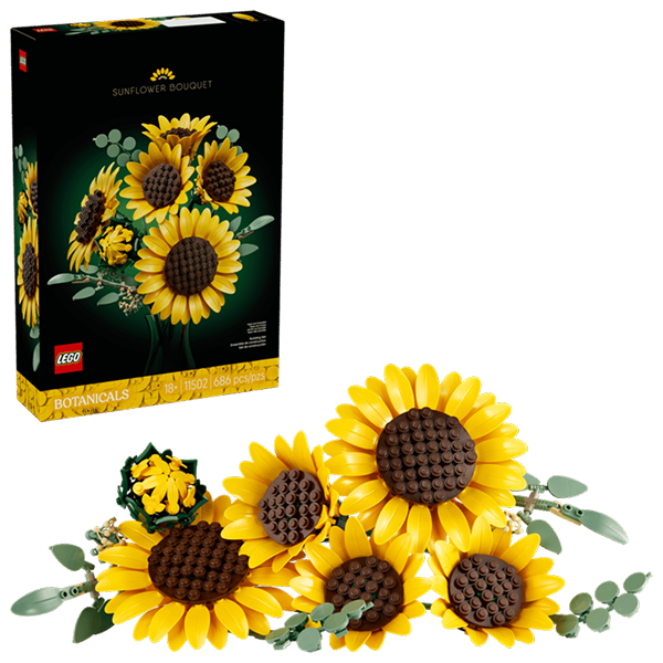 lego Botanicals Sunflower Bouquet Building Set
