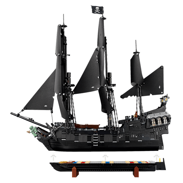 lego Captain Jack Sparrow’s Pirate Ship Building Set