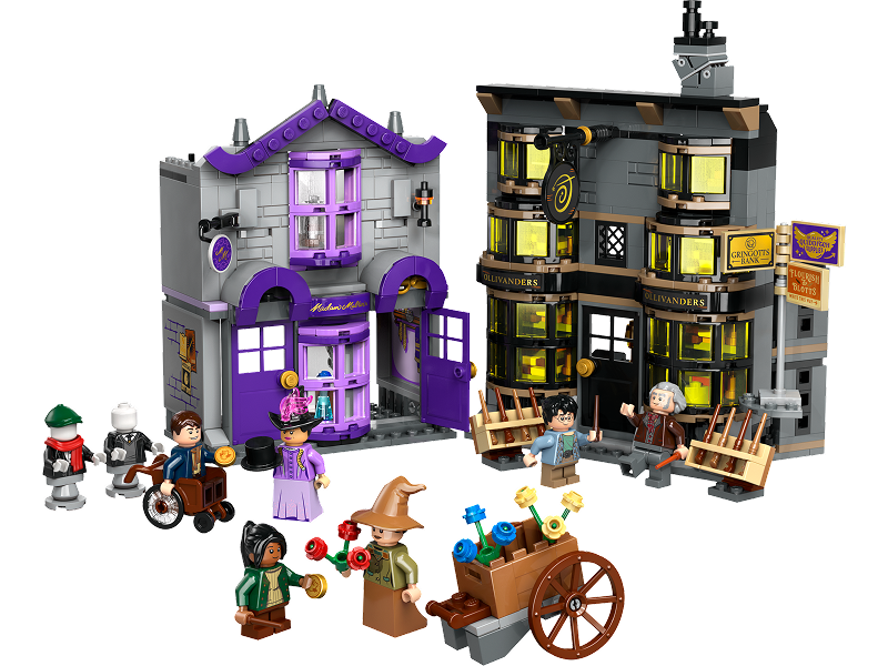 lego Harry Potter Ollivanders & Madam Malkin's Robes Building Toys