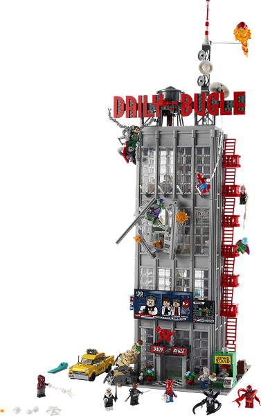 lego Marvel Spider-Man Daily Bugle Set