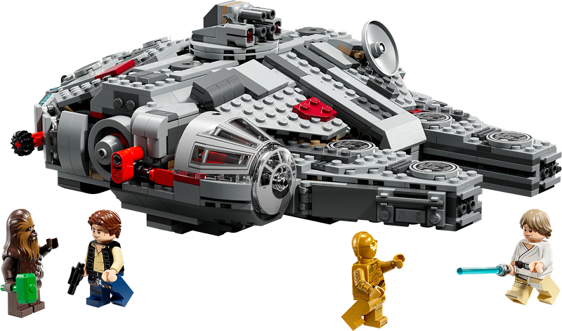 lego Star Wars SMART Play: Millennium Falcon Starship Building Toy