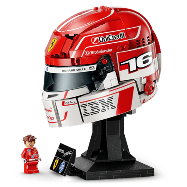 lego Scuderia Ferrari HP Charles Leclerc Helmet - Building Set