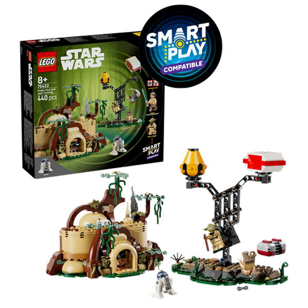 lego Star Wars SMART Play: Yoda’s Hut and Jedi Training - Building Toy