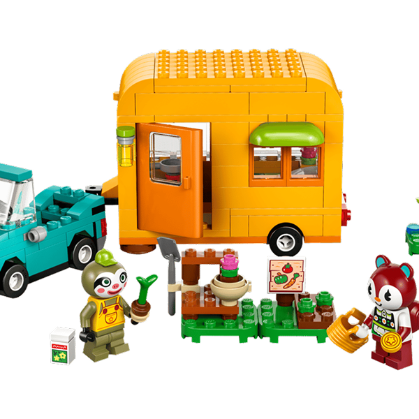 Animal Crossing Leif's Caravan & Garden Shop Building Toy