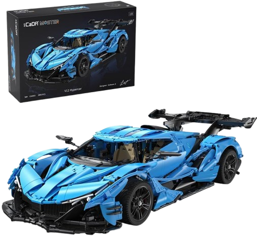 cada master Apollo IE C64003W Super Car Building Kit