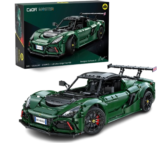 cada C61511W 1:8 Lotus Exige Cup 430 Building Block Set