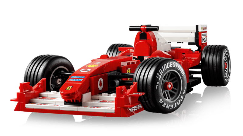lego Ferrari F2004 & Michael Schumacher Building Set