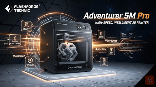 Flashforge 3D Printers, Flashforge 3D Printer Review, Flashforge 3D Printer Guide, Flashforge AD5M Pro