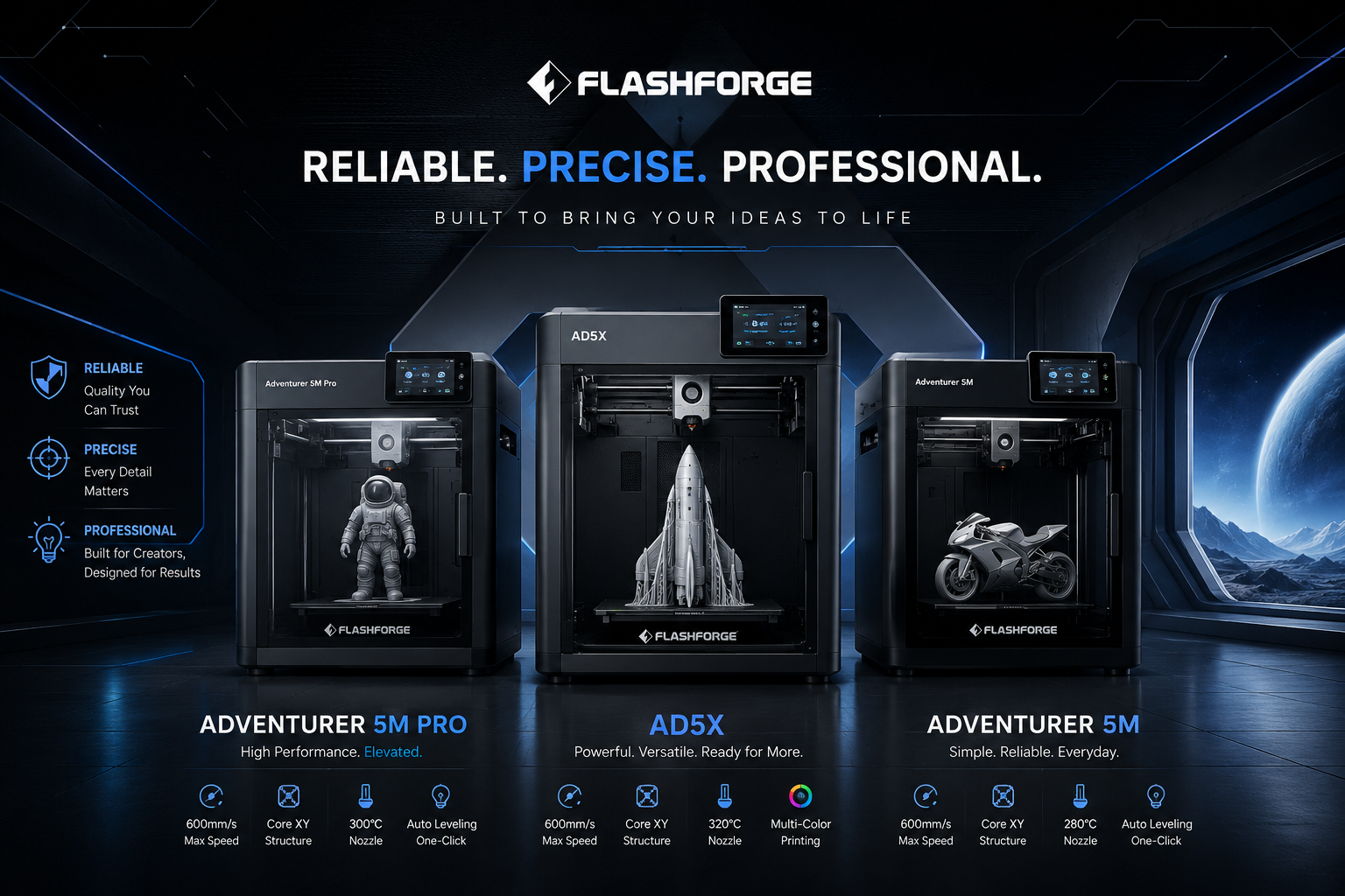 Flashforge 3D Printers, Flashforge 3D Printer Review, Flashforge 3D Printer Guide