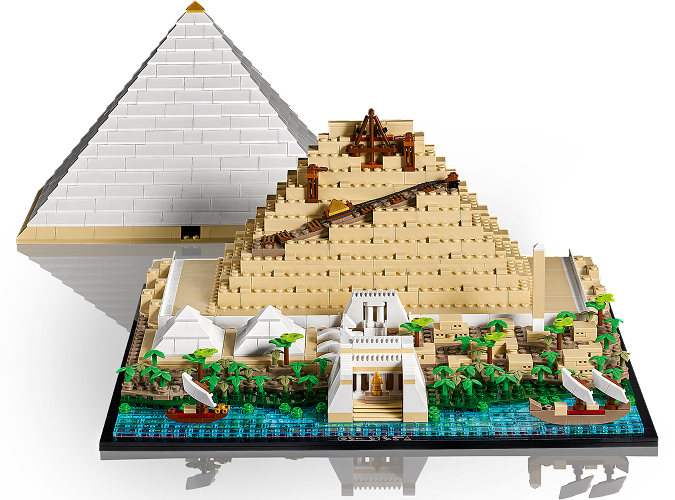 lego Great Pyramid of Giza Set