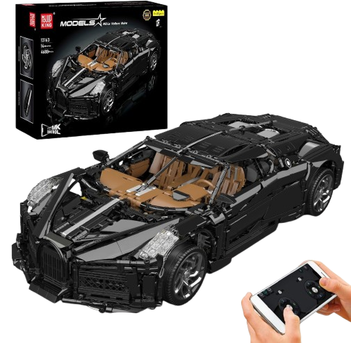 Mould King 13163 MOC Sports Car Building Kits, Remote APP Control