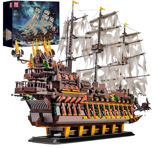 Mould King Large Pirates Ship Model Building Blocks Kits
