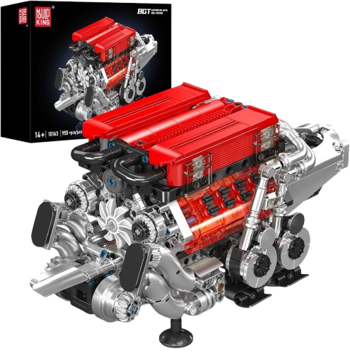 Mould King W16 Engine Building Blocks Set