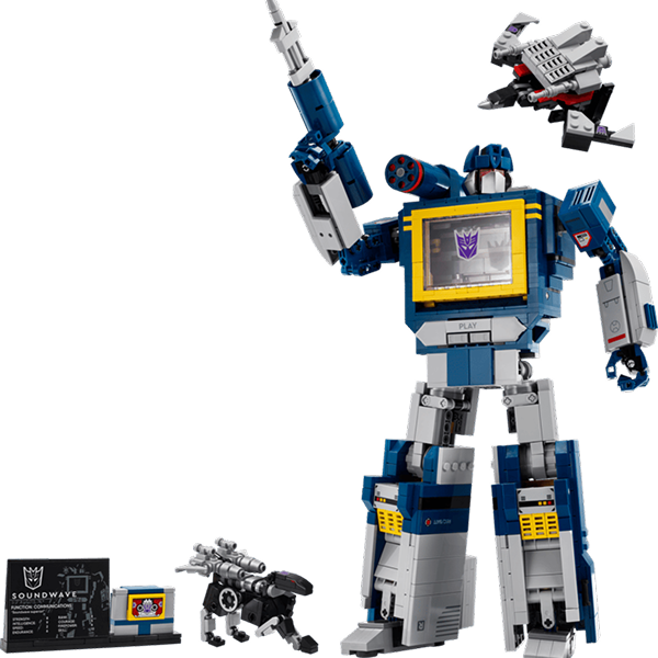 lego Transformers: Soundwave - Building Set W/Sound Effects