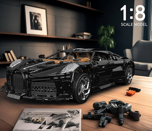 Best Mould King sets, 13163 MOC Sports Car Building Kits, Remote APP Control