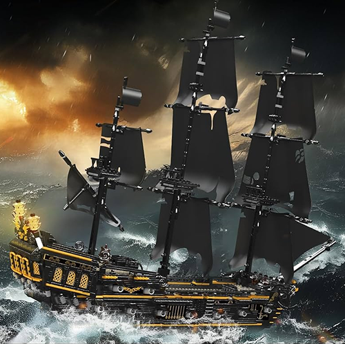 Best Mould King sets, 13199 Pirates Ship Model Building Blocks Kits