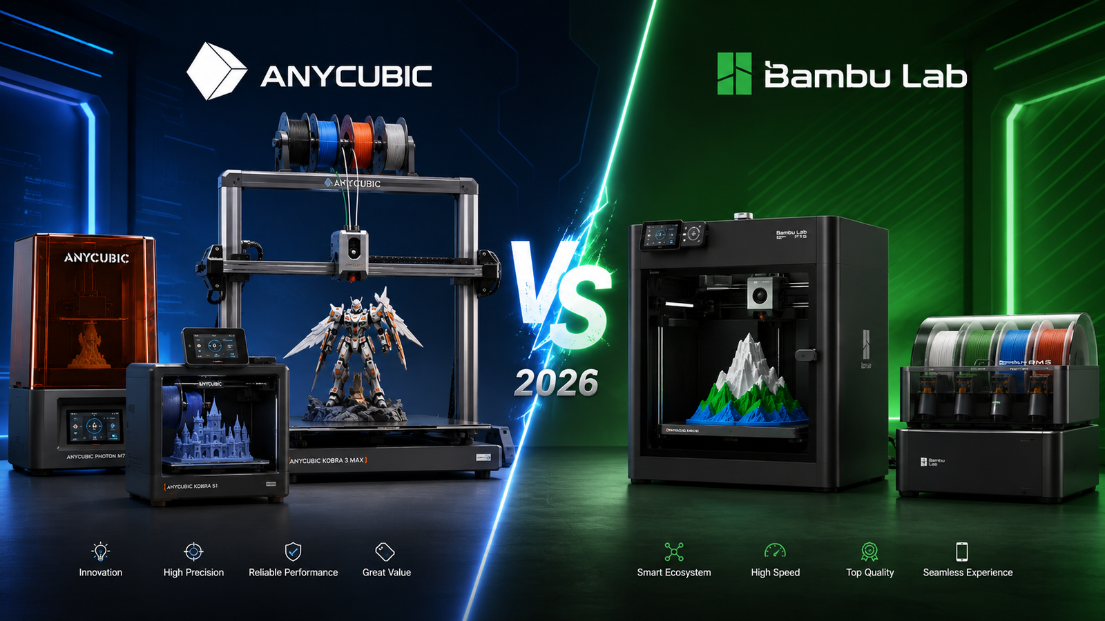 anycubic vs bambu lab, anycubic or bambu lab 2026, anycubic kobra vs bambu lab a1