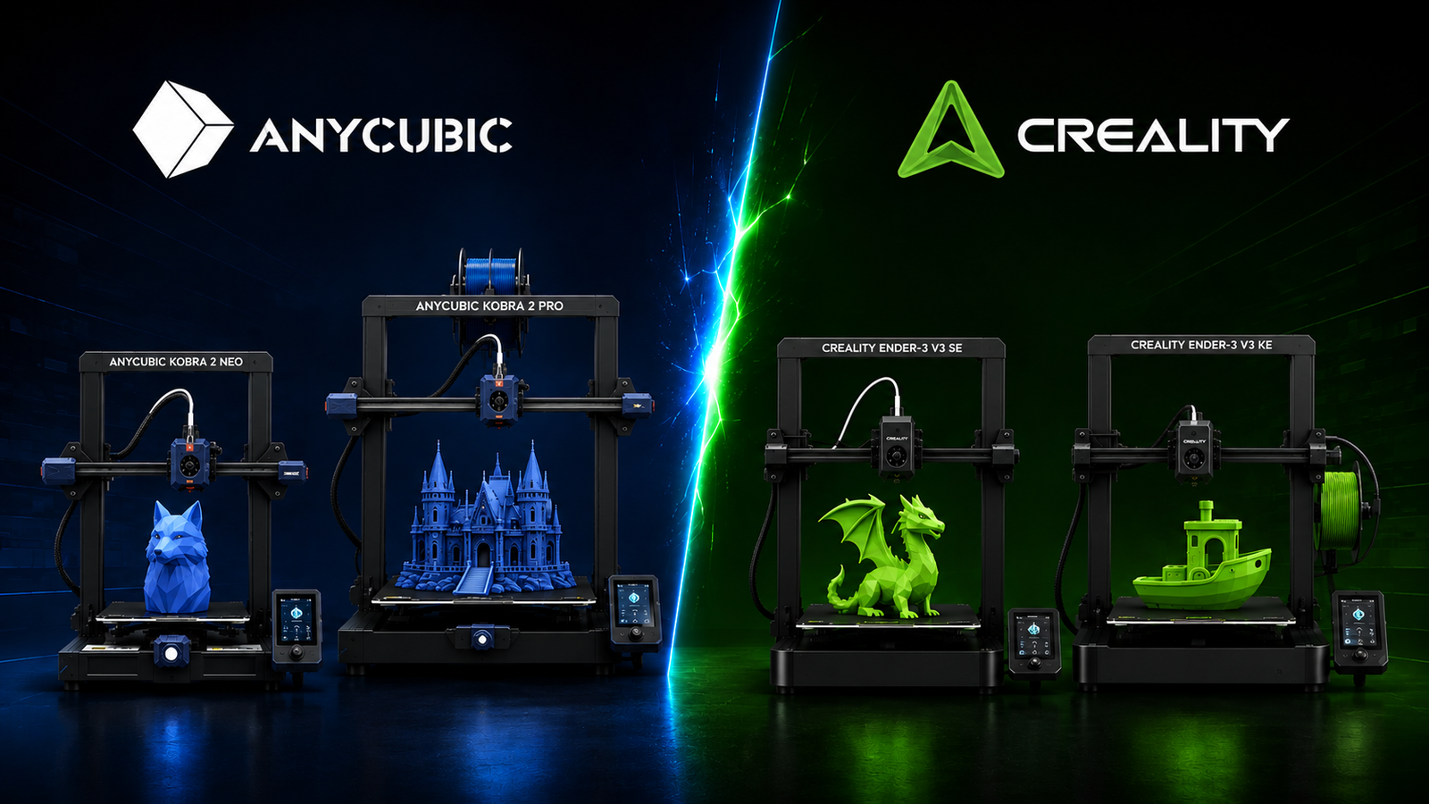 anycubic vs creality 2026, anycubic or creality, kobra vs ender